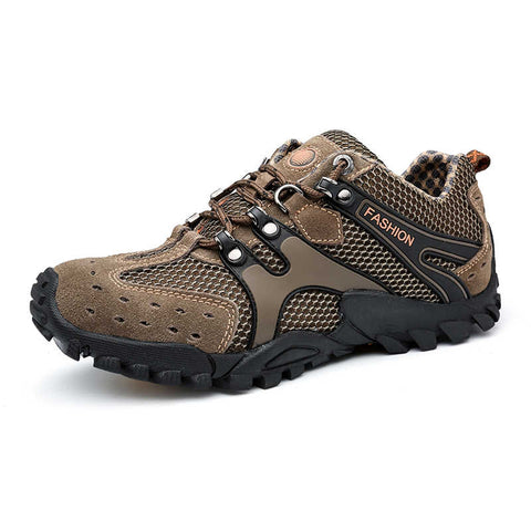 Hiking Tracking Shoes For Man Abrasion Anti-Slip Mens Outdoor Shoes Shockproof Climbing Shoes